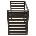thumbnail image 5 of AC Fence Outdoor Privacy Screen Air Conditioner Fence Privacy Fence Cover Coffee Color, 5 of 7