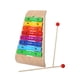 thumbnail image 3 of Xilófono de madera para niños, instrumento Musical para bebés, juguetes musicales educativos para niños pequeños, juguetes Montessori con mazos para , 8 tonos, 3 of 9