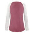 thumbnail image 5 of Besolor Tuniques pour Femmes à Porter avec Leggings Manches Raglan Trou pour Pouce Col Rond Blouse Décontractée Ample, 5 of 5