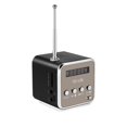 thumbnail image 1 of Altavoz portátil Hemobllo Mini Music Player MP3/4 negro, 1 of 9