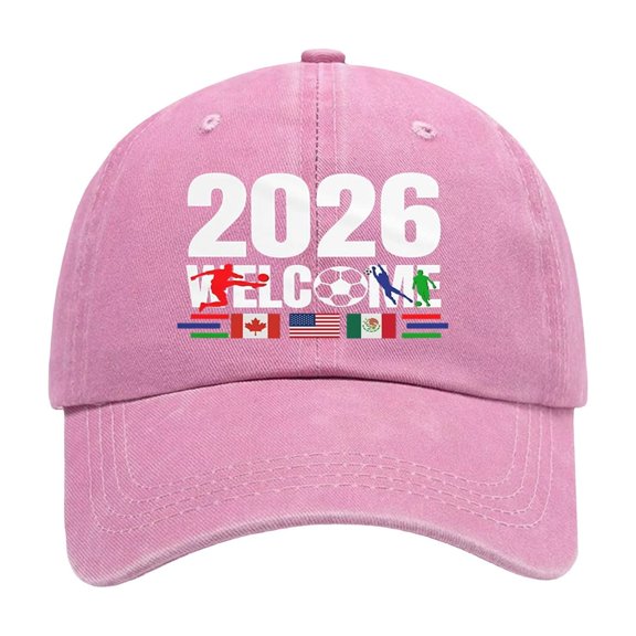 Men's and Women's Sun Hats 2026 Country Soccer Printed Running Cap Hats for Women&Men 1 PC