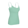 thumbnail image 4 of Harpily Multi Size Tank Top for Women Stretch Cotton Spandex Adjustable Thin Strap with Built in Bra for Daily Outings, 4 of 4