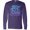 Purple, variant on Inktastic Winter Let It Snow Lettering in Blue with Snowflakes Long Sleeve T-Shirt