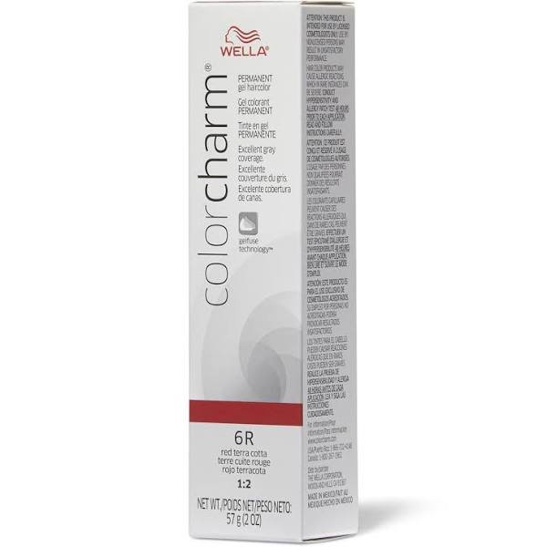 Wella Wella COLOR CHARM, HAIR COLOR Permanent Gel Haircolor, 6R Red