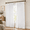 Beige White-40"W x 108"L (Pack of 2), variant on Oatmeal Pinch Pleated Curtains, 40"W x 84"L (Pack of 2), Linen Blend Window Treatments