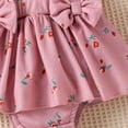 thumbnail image 5 of Rotm Baby Girls' Bodysuits Unisex-baby Long Sleeve Onesies Bodysuits Pink,6-9 Months, 5 of 7