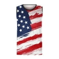 thumbnail image 4 of cllios 4th of July Tank Tops for Men Patriotic Red White and Blue Graphic Tees Summer Casual Crewneck Top Muscle Sleeveless T Shirt Vest, 4 of 5