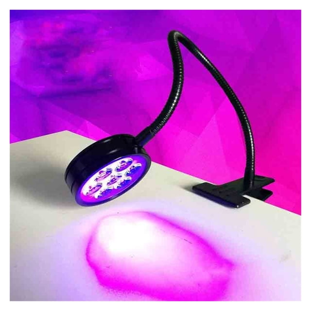 70W Clip-on UV Lamp Green Oil Shadowless Adhesive Ink Mobile Phone Maintenance Lamp Banknote Verification UV Adhesive Curing ,Easy to Operate
