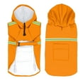 thumbnail image 3 of Pet Artist Waterproof Dog Raincoat Rainwear Reflective Rain Coat Rain Jacket with Hood Dog Clothes, 3 of 9