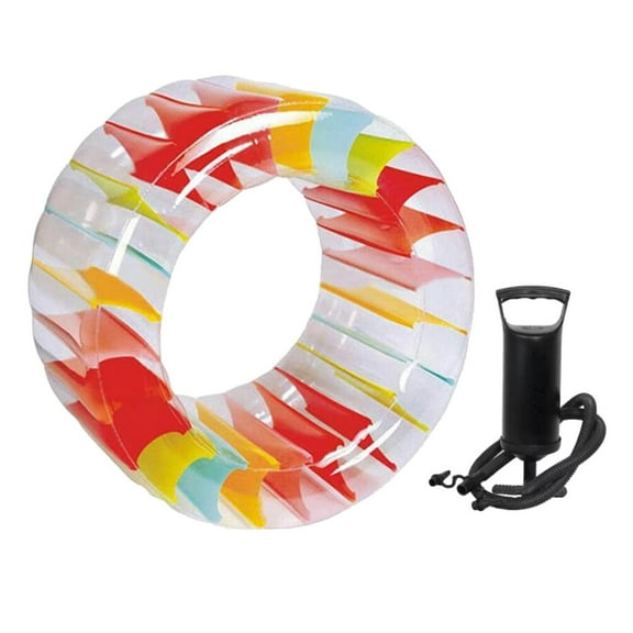 Kuntesetty Inflatable Water Wheel Pool Float Float Indoor Outdoor Lawn Raft Lake Beach Pond S