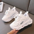 thumbnail image 2 of Ketyyh-chn99 Kids Sneakers Kid's Walking Sneakers Kids/Toddler Shoes Breathable Sneakers Athletic Running Shoes Light Up Shoes White,7.5, 2 of 5