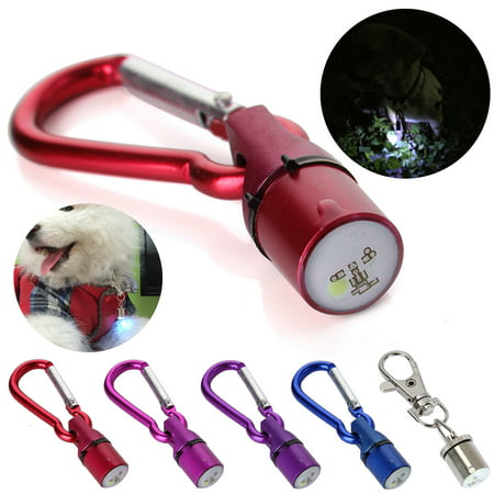 LED Dog Collar Pendant Waterproof Flashing Light for Glowing Pet Improved Outdoor Visibility & Night