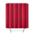 thumbnail image 2 of KYAIGUO Solid Color Waterproof Shower Curtain Bathroom Cloth Shower Partition Curtain with Send Ring Set Cloth Fabric Bathroom Decor Set, 2 of 7