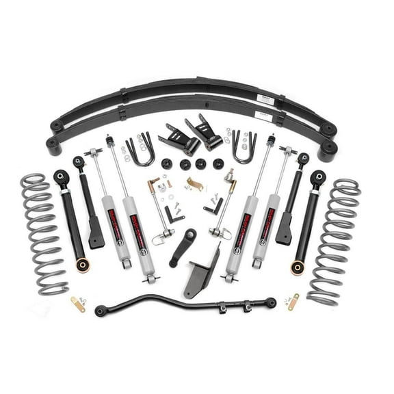Rough Country 6.5" Lift Kit (fits) 1984-2001 Jeep Cherokee XJ 4WD | X-series | N3 Shocks | Suspension System | 69620