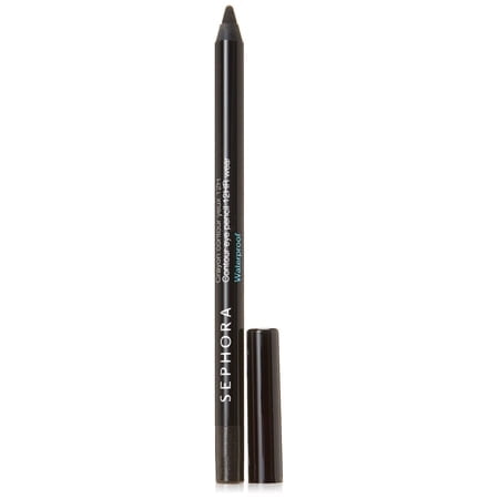 SEPHORA COLLECTION Crayon Contour des Yeux Imperméable 12 H Noir 02 Clubbing Stilettos 0,04 Oz - Formule Longue Tenue, Sans Bavures pour Tous les Âges, Convient à Divers Teints et Couleurs d'Yeux.