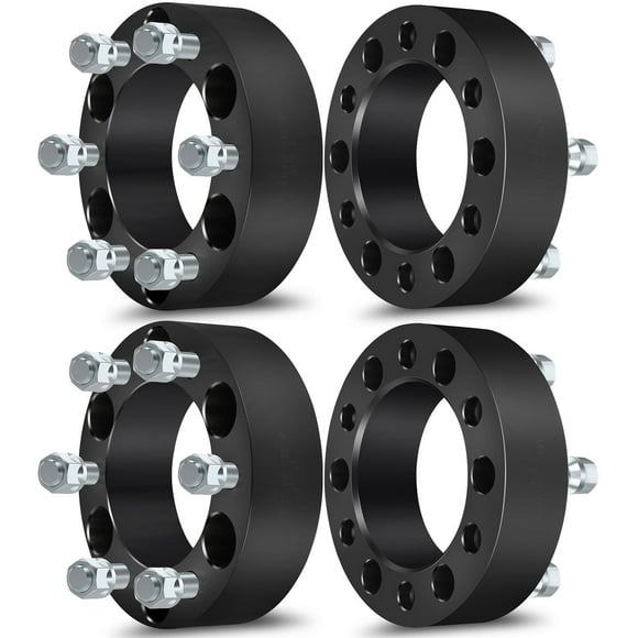 OCPTY Entretoises de Roue 4 Pcs 2 Pouces 6x5.5 Entretoises de Roue Compatibles avec Chevrolet pour Silverado pour GMC Sierra 1500 1999-2022