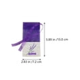 thumbnail image 4 of 24pcs lavanda fragancia colgante lavanda almacenamiento bolsa vacío bolsas de bolsas, 4 of 6