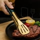 thumbnail image 5 of Pinzas de acero inoxidable para alimentos, pinzas para pan, pinzas para verduras, pinzas para barbacoa, pinzas para parrilla, pinzas para carne, pinzas para cocinar, pinzas de acero, 5 of 7