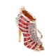 thumbnail image 2 of Llavero de zapato de diamante, nuevo llavero de zapato de cristal alto, llavero de tacón alto, resultados impresionantes, 2 of 10