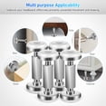thumbnail image 2 of 4pcs Bed Headboard Stabilizer Anti Shake Bed Frame Fixer Adjustable Headboard Wall Protector Furniture Stabilizers 56-76mm, 2 of 8