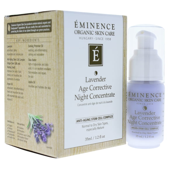Suero Eminence Eminence Lavender Age Corrective Night Concentrate Suero Unisex 1.2oz
