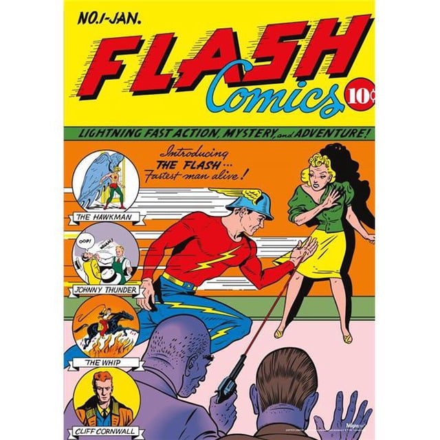 Trend Setters MP17240571 Justice League The Flash Numéro 1 Art Mural Mightyprint