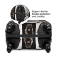 thumbnail image 2 of Rateoe dogs pets collage Printed Luggage Cover, Suitcase Protector Fits 18-32 Inch Luggage-Medium, 2 of 7