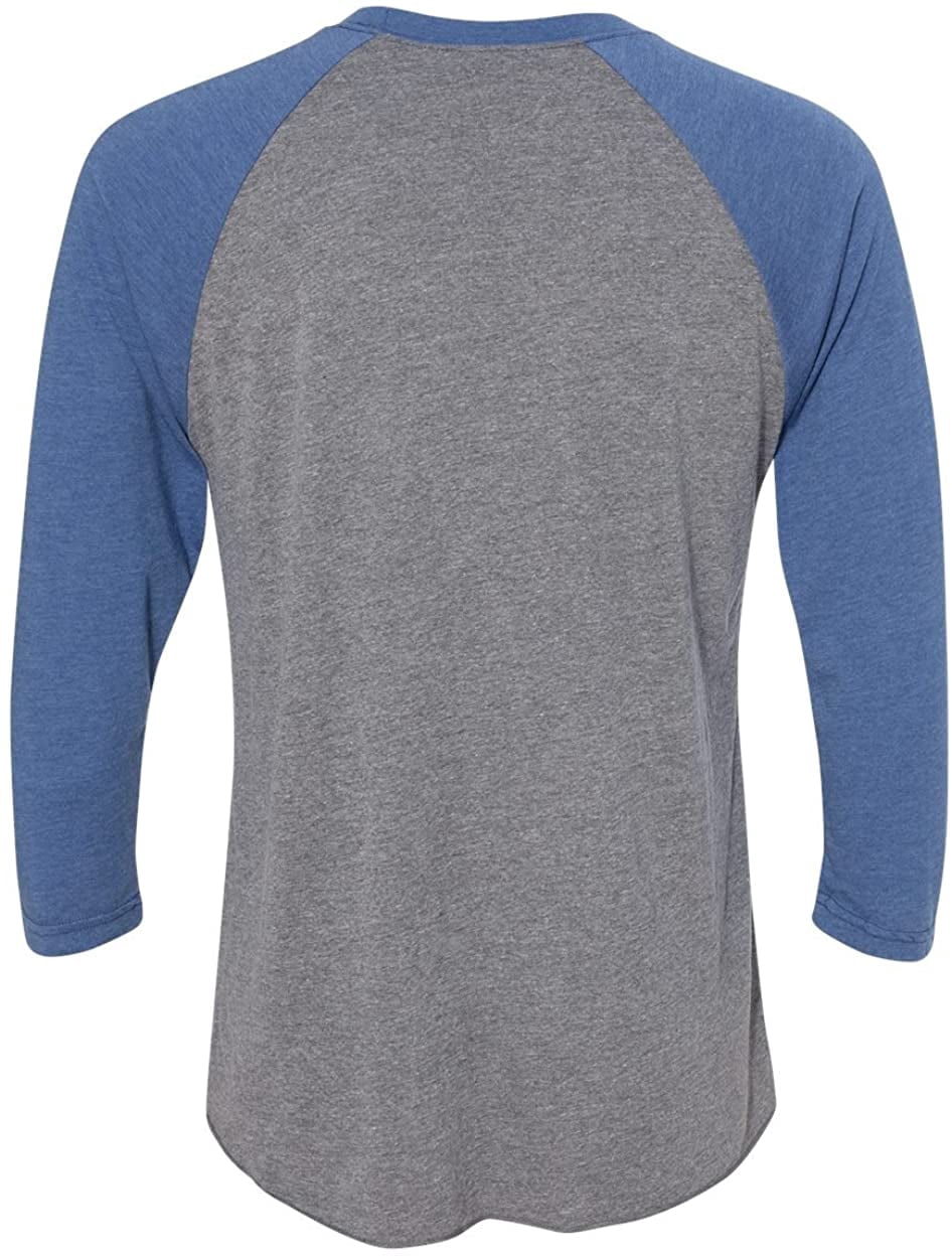 Mens Clementine Tri-Blend 3/4-Sleeve Raglan Tee