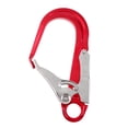 thumbnail image 3 of Climbing Lanyard Harn Snap Locking Hook Clip Fall Arrest Carabiner Red, 3 of 6