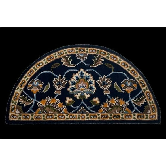 Dagan, LLC HR4015 100% Wool Hearth Rug