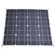 thumbnail image 3 of Solar Panel, Monocrystalline 60W 5V Dual Output Waterproof Solar Charger Board  For Car Batteries For Security Cameras For Laptops, 3 of 8