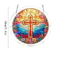 thumbnail image 2 of 7.3 Inch Sun Catchers Indoor Window, Acrylic Rainbow Suncatcher Window Hanging Decoration for Living Room Bedroom Summer Home Balcony Ornaments Decoration, Birthday Gifts for Women, Men, and Mom, 2 of 6