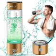 thumbnail image 1 of LPSSTORE Hydrogen Water Bottle Portable Rechargeable Hydrogen Water Bottle 3 Min Quick Electrolysis Hydrogen Rich Water Bottle 460ml for Travel Exercise Daily Drinking, 1 of 6
