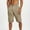 Khaki, variant on Dagugfen Cargo Mens Shorts Plus Size Loose Knee Length Lightweight Outdoor Running Shorts with Pockets