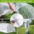 thumbnail image 4 of nipocaio Plant Covers Freeze Protection, 2m*5m Reusable Floating Row Cover Plant Blankets Frost Cloth for Clod Winter Frost Sun Pest Protection, 4 of 5