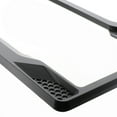 thumbnail image 6 of (2 pack) Auto Drive Universal Metal Sport Grill License Plate Frame, Black, 6 of 9