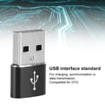 thumbnail image 4 of Compact in Structure Simple Plug and Play USB Adapter, Type-C Adapter, Compatible for OTG For Charging Synchronization or Data Transmission Silver,Black,Gold,Red,, 4 of 8