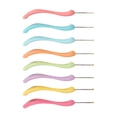 thumbnail image 3 of Knitting  Set, Ergonomic Design Iron Material DIY Making Crochet Hooks  For Knitting Lovers For Weaving, 3 of 8