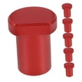 thumbnail image 6 of HOMEMAXS 6PCS Aluminum Alloy Bench Dogs Table Planing Stop Bench Dogs Workbench Peg Brake Stops Table Clamp for T Track Woodworking, 6 of 8