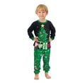 thumbnail image 2 of Co.MMehjri Family Matching Christmas Pajamas, Baby Romper/Christmas Tree Snowflake Print Long Sleeve Tops Pants Sleepwear Set, 2 of 9