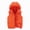 Orange, variant on Puffer Vest Kids Baby Boy Girls Quilted Sleeveless Jacket Hooded Puffer Vest Full Zip Waistcoat Light Gilet(Black,5-6 Years)