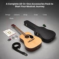 thumbnail image 2 of Fender FA-125 Dreadnought Acoustic Guitar - Natural w/ Hard Case, 2 of 9