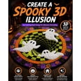 thumbnail image 3 of 3D Halloween Round Rug, Optical Illusion Halloween Rug Door Mats, 3D Effect Design Floor Mat for Living Room & Bedroom Home Decor, 3 of 8