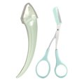 thumbnail image 1 of Tijeras para cejas para mujeres Tijeras recortadoras de cejas con peine Tijeras para dar forma a las cejas Accesorios de belleza para hombres y mujeres, 1 of 6