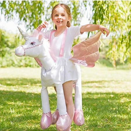 Ride On Unicorn Childrens Costume Standard