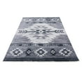thumbnail image 2 of HR- Livingroom Rug 5x7 Modern Faded Floorcover Area Rugs Black Gray Silver Color, 2 of 11