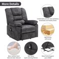 thumbnail image 4 of Electric Recliner Chair, Heavy Duty Power Lift Recliners for Elderly Wide Seat, 300 lb Capacity Bedroom Chair with Side Pockets, Remote Controller, Modern Reclining Office Chair, Q19893, 4 of 12