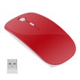 thumbnail image 1 of Ratón inalámbrico para computadora portátil, recargable por USB, de 2,4 GHz, silencioso, para computadora portátil y notebook., 1 of 7