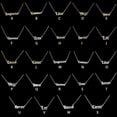 thumbnail image 4 of Collar Retro Inglés Letra Zodiaco Minnieouse Ins Delicado Encanto Colgante Acuario Plata, 4 of 6