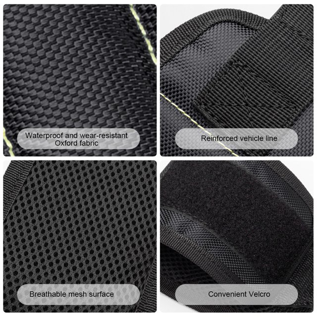Pulsera Bolsa de herramientas magnética portátil cómoda para piezas de hardware (tres secciones negras) Sywqhk Para estrenar